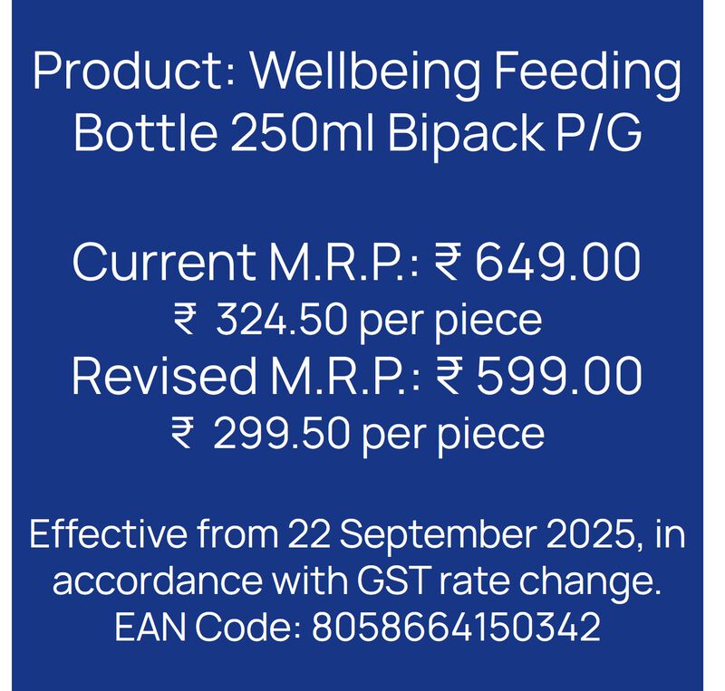 Well-Being Bi-Pack Feeding Bottle (250ml, Medium) (Pink Green) image number 9